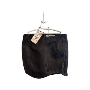 Zara black mini skirt
